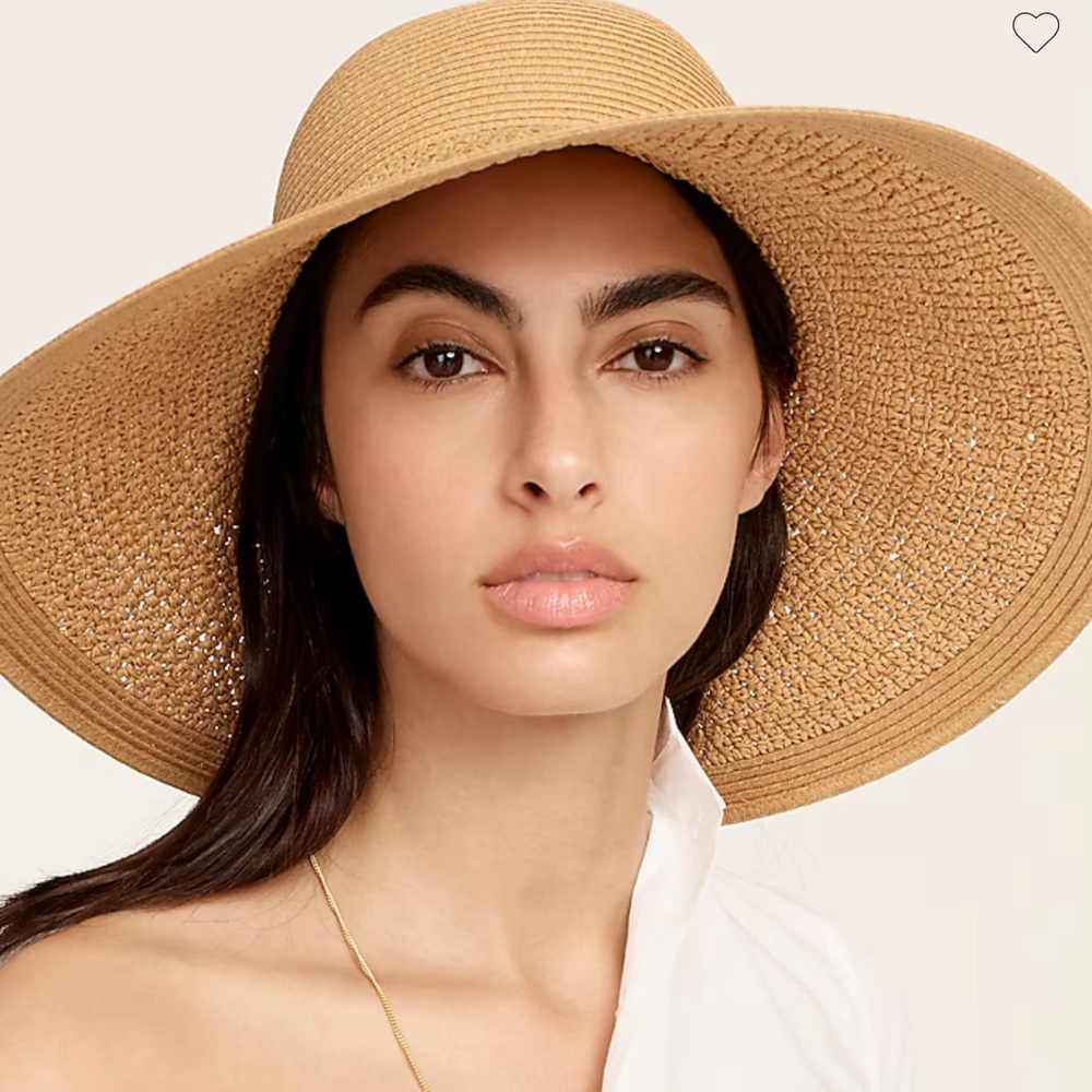 Textured summer woven hat